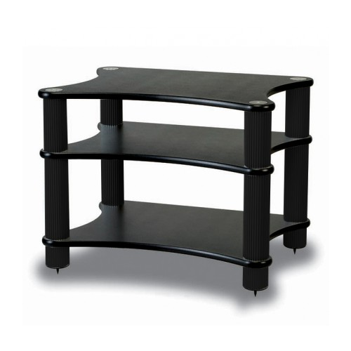 Стойка под Hi-Fi компоненты Solid-tech Radius Solo 3 Black/Black