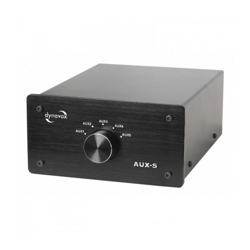 Аудио коммутатор Dynavox AUX-S Black