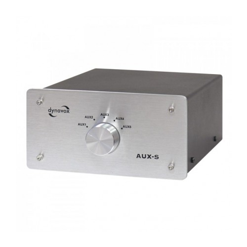 Аудио коммутатор Dynavox AUX-S Silver