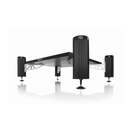 Комплектующие для Hi-Fi стоек Solid-tech HY490 Black consoles / Black