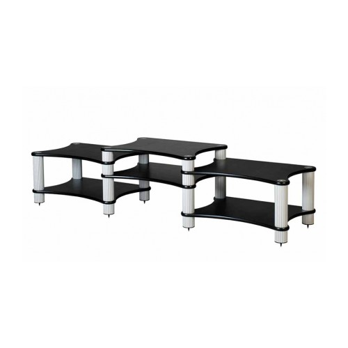 Стойка под Hi-Fi компоненты Solid-tech Radius Solo 6 HT Black/Silver