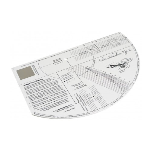 Инструмент для настройки LP проигрывателя Tonar Schablone Typ 2 (3583)