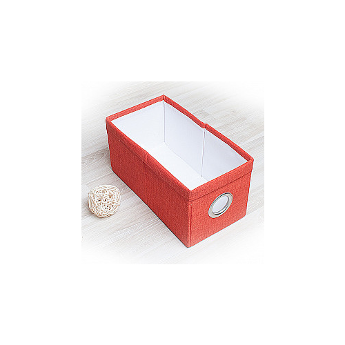 Декоративная корзинка "Фальсо-2", малая, оранжевый