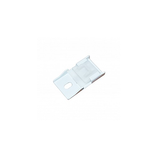 Комплект потолочных металлических одинарных крепежей гибкого карниза ArtFlex, белый, 11 шт DDA