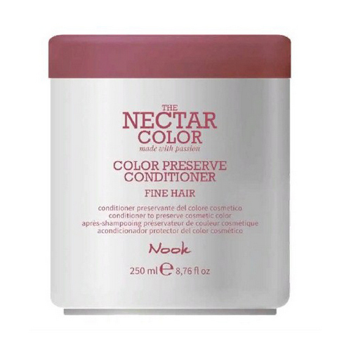 Nook Кондиционер для ухода за тонкими окрашенными волосами, 250 мл (Nook, Color Preserve)