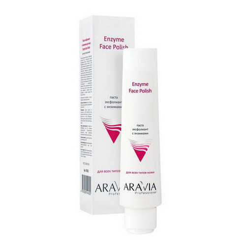 Aravia Professional Паста-эксфолиант с энзимами для лица Enzyme Face Polish, 100 мл (Aravia Professional)