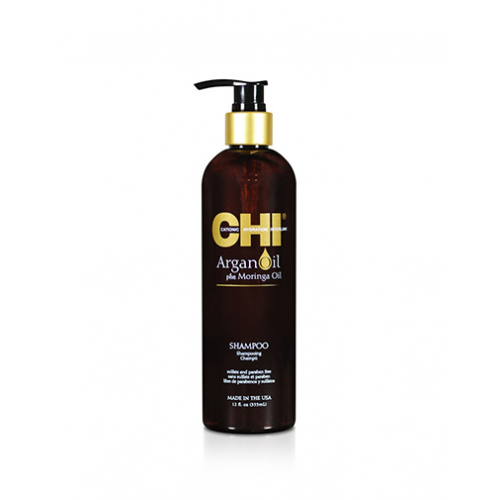 Chi Шампунь с экстрактом масла Арганы и дерева Моринга, 355 мл (Chi, Argan Oil)