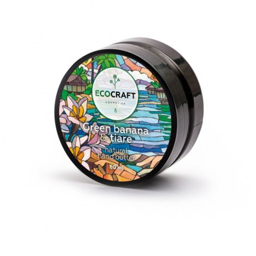 Ecocraft Крем-масло для рук "Зеленый банан и тиаре", 60 мл (Ecocraft, Для тела)