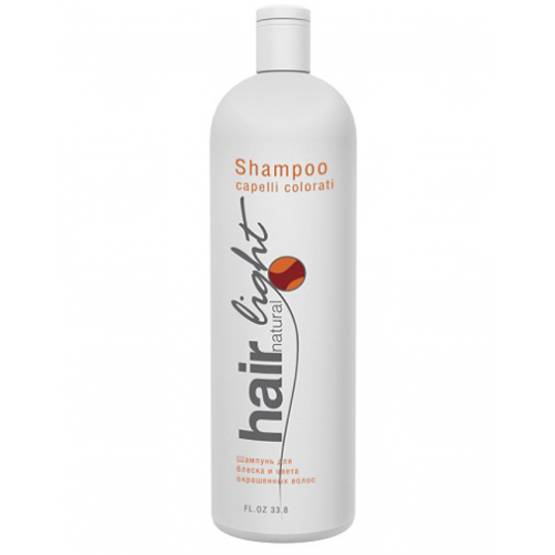 Hair Company Hair Natural Light Shampoo Capelli Colorati Шампунь для блеска и цвета окрашенных волос ,1000 мл (Hair Company, Hair Natural Light)