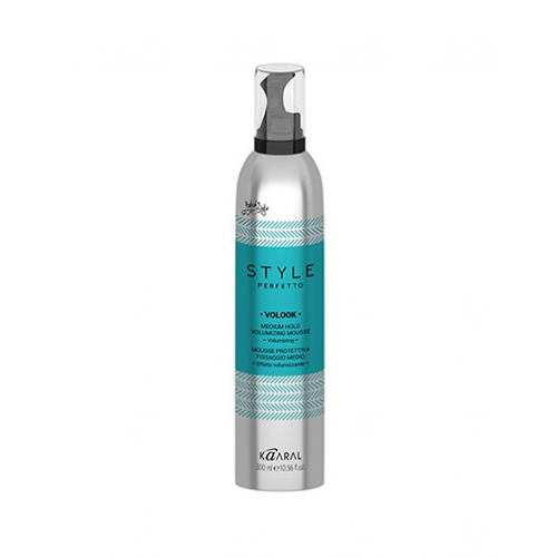Kaaral Мусс для укладки волос средней фиксации Volook Medium Hold Volumizing Mousse, 300 мл (Kaaral, Style Perfetto)