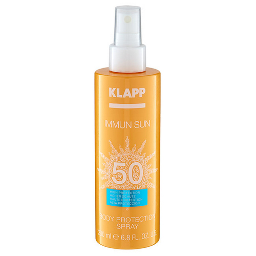 Klapp Солнцезащитный спрей для тела Immun Sun Body Protection Spray SPF50, 200 мл (Klapp, Immun)