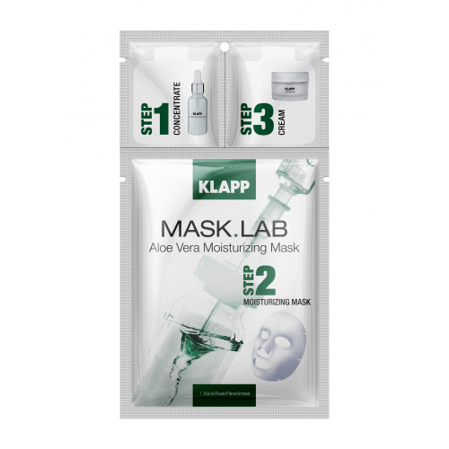 Klapp Набор Aloe Vera Moisturizing Mask, 1 шт (Klapp, Mask Lab)