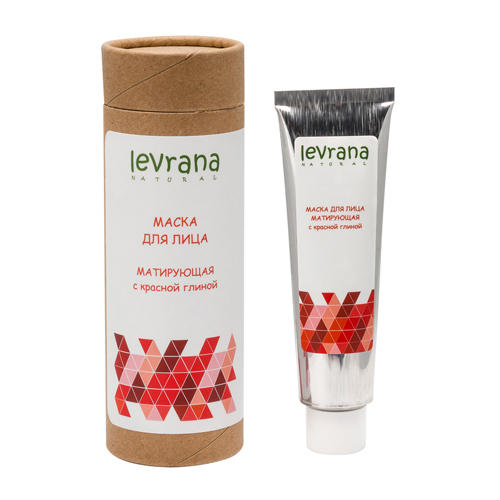 Levrana Маска для лица "Матирующая" с красной глиной, 50 мл (Levrana, Для лица)