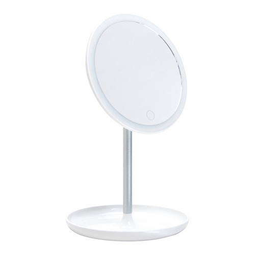 Gezatone Зеркало косметологическое с подсветкой на подставке, 1 шт (Gezatone, Косметические зеркала)