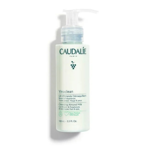 Caudalie Мягкое миндальное очищающее молочко, 100 мл (Caudalie, VINOCLEAN)