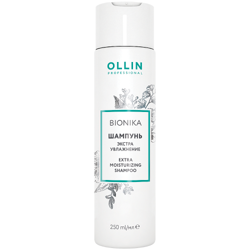 Ollin Professional Шампунь для волос Экстра увлажнение, 250 мл (Ollin Professional, Уход за волосами)