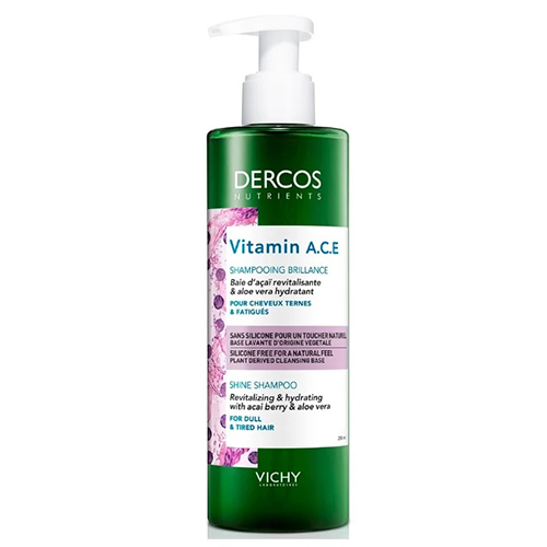 Vichy Vitamin Шампунь для блеска волос Dercos Nutrients, 250 мл (Vichy, Dercos Nutrients)