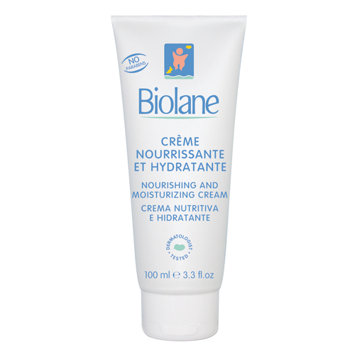Biolane Детский питательный и увлажняющий крем для лица и тела, 100 мл (Biolane, Уход за детской кожей)