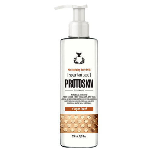 Protokeratin Молочко увлажняющее с эффектом загара 3% 250 мл (Protokeratin, Уход за лицом и телом)