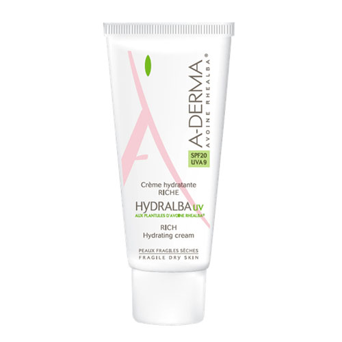 A-Derma HYDRALBA UV Насыщенный увлажняющий крем 40 мл (A-Derma, Hydralba)