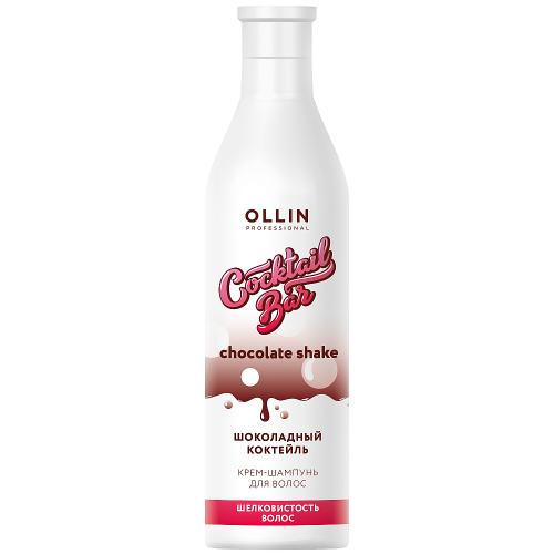 Ollin Professional Крем-шампунь "Шоколадный коктейль" для придания шелковистости, 500 мл (Ollin Professional, Уход за волосами)