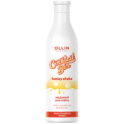 Ollin Professional Крем-шампунь "Медовый коктейль" для эластичности волос, 500 мл (Ollin Professional, Уход за волосами)