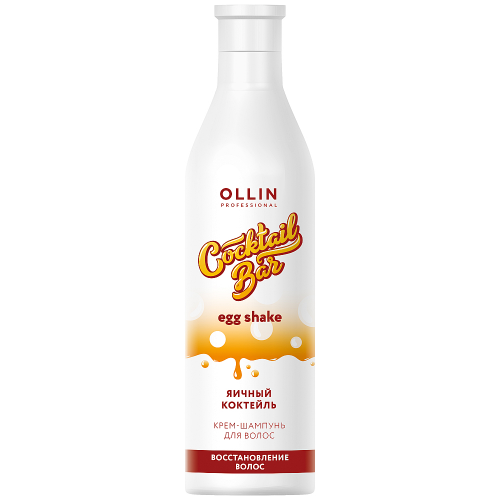 Ollin Professional Крем-шампунь "Яичный коктейль" для восстановления волос, 500 мл (Ollin Professional, Уход за волосами)