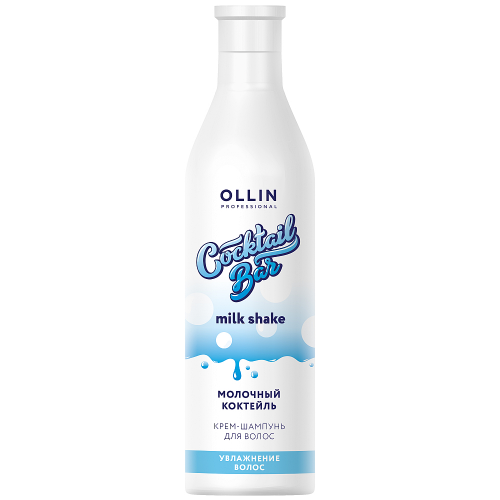 Ollin Professional Крем-шампунь "Молочный коктейль" для увлажнения волос, 500 мл (Ollin Professional, Уход за волосами)