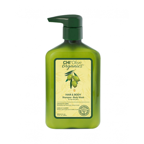 Chi Шампунь Olive Organics для волос и тела, 340 мл (Chi, Olive Nutrient Terapy)