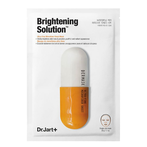 Dr. Jart+ Маска-детокс "Капсулы красоты" Brightening Solution, 30 г (Dr. Jart+, Dermask)