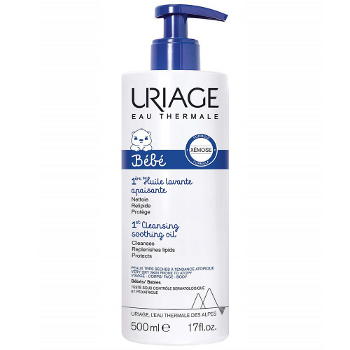 Uriage Первое очищающее успокаивающее масло, 500 мл (Uriage, Детская гамма)