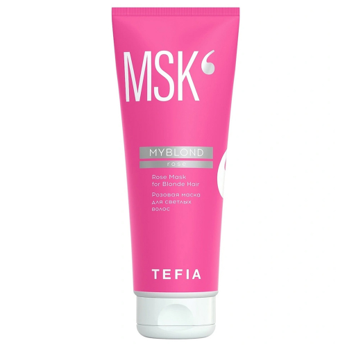 Tefia Розовая маска для светлых волос, 250 мл (Tefia, MyBlond)