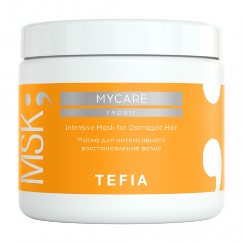 Tefia Маска для интенсивного восстановления волос, 500 мл (Tefia, MyCare)