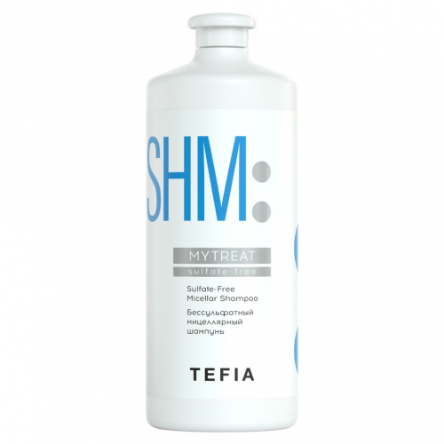 Tefia Беcсульфатный мицеллярный шампунь, 1000 мл (Tefia, MyTreat)