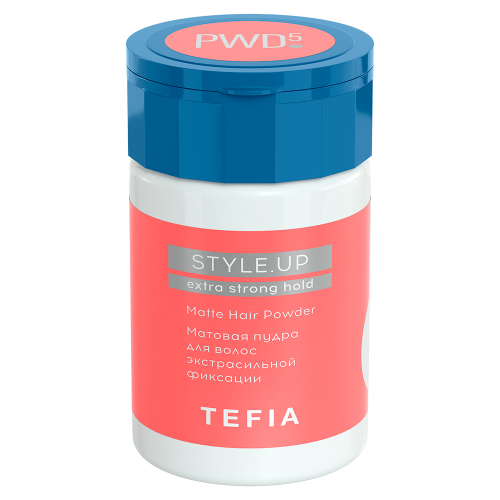 Tefia Матовая пудра для волос экстрасильной фиксации, 8 г (Tefia, Style.Up)
