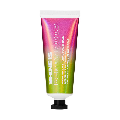 Shine Is Витаминная йогурт-маска для тонуса и улучшения цвета лица Raspberry Basil Toning Yogurt Mask, 75 мл (Shine Is, )
