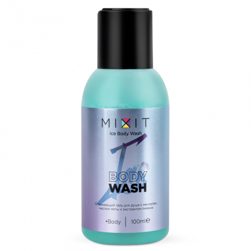Mixit Освежающий гель для душа с ментолом, 100 мл (Mixit, Shower Gel)
