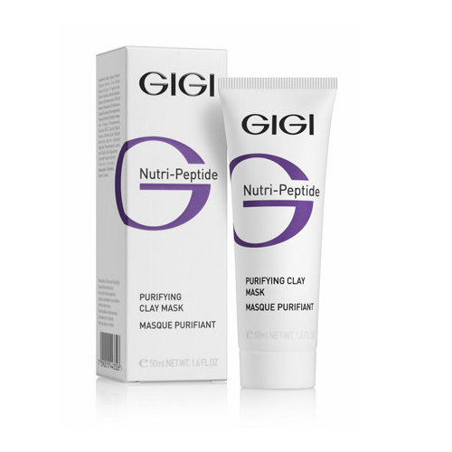 GiGi Пептидная очищающая глиняная маска для жирной кожи, 50 мл (GiGi, Nutri-Peptide)