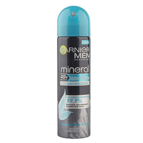 Garnier Дезодорант спрей Эффект Чистоты 150 мл (Garnier, Mineral)