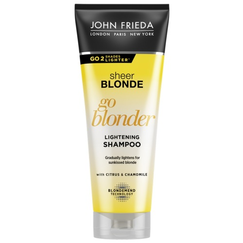 John Frieda Шампунь осветляющий для натуральных, мелированных и окрашенных волос Go Blonder, 250 мл (John Frieda, Sheer Blonde)