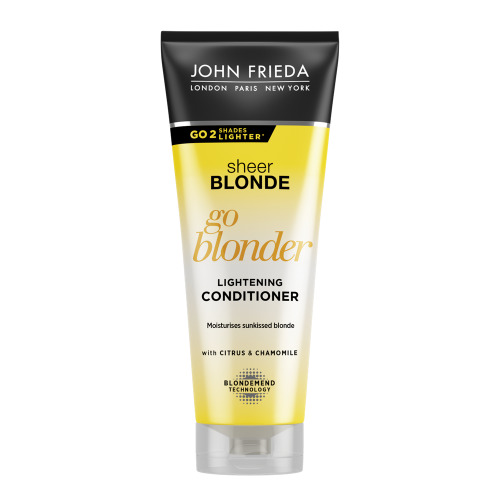 John Frieda Кондиционер осветляющий для натуральных, мелированных и окрашенных волос Go Blonder, 250 мл (John Frieda, Sheer Blonde)