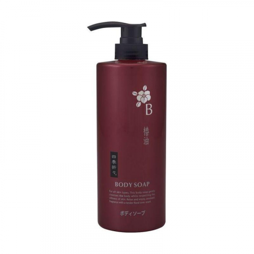 Kumano Cosmetics Жидкое мыло для тела Shiki-Oriori Камелия, 600 мл (Kumano Cosmetics, Жидкое мыло для тела)