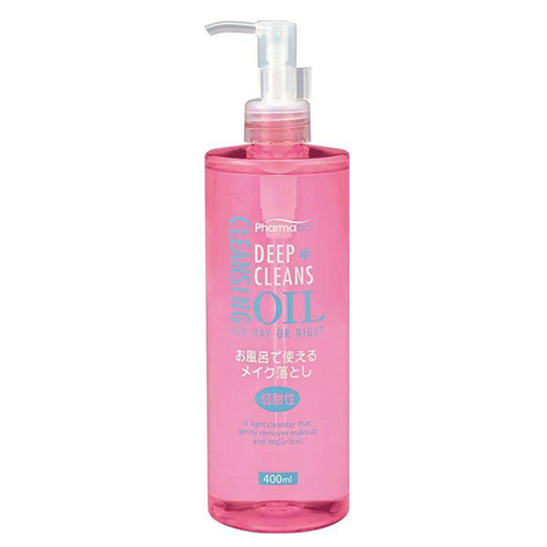 Kumano Cosmetics Масло для глубокого очищения кожи Pharmaact Deep Cleans Cleansing Oil, 400 мл (Kumano Cosmetics, Средства для снятия макияжа)