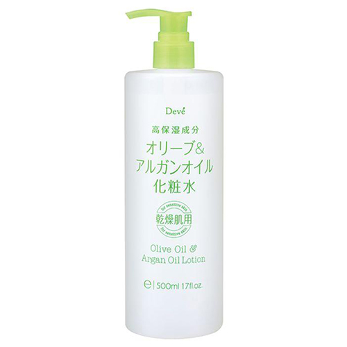 Kumano Cosmetics Лосьон для тела c оливковым и аргановым маслами Deve Olive Oil and Argan Oil Lotion, 500 мл (Kumano Cosmetics, Лосьоны для лица и тела)