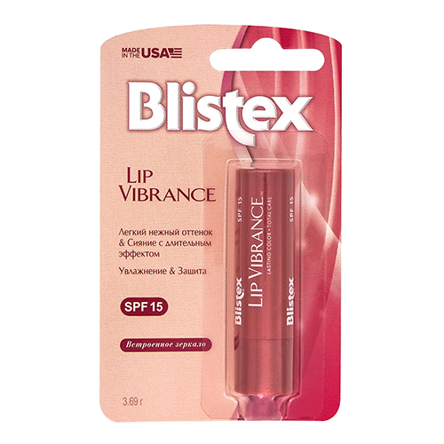 Blistex Бальзам для губ Lip Vibrance SPF 15, 3.69 г (Blistex, Уход за губами)