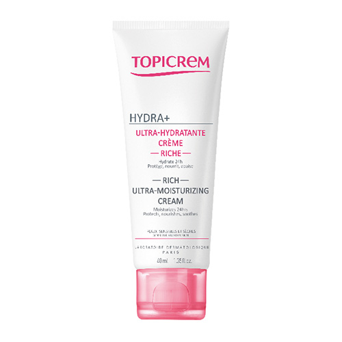 Topicrem Насыщенный ультра-увлажняющий крем для лица, 40 мл (Topicrem, Hydra+ Чувствительная кожа лица)