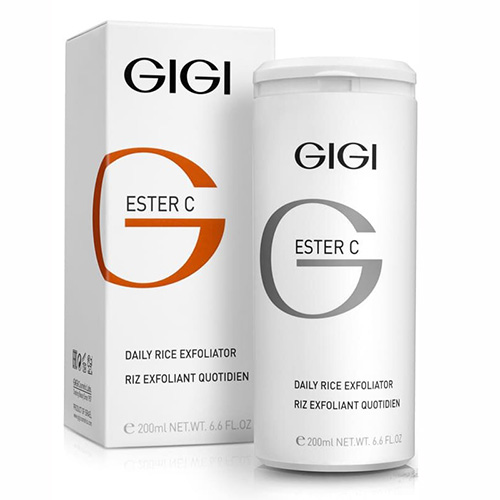 GiGi Эксфолиатор для очищения и микрошлифовки кожи Daily Rice Exfoliator, 200 мл (GiGi, Ester C)