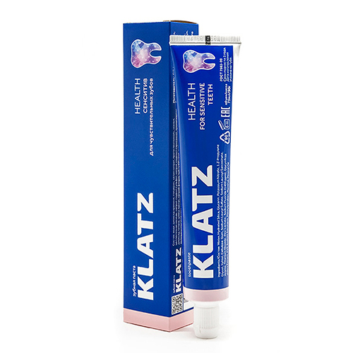 Klatz Зубная паста Сенситив, 75 мл (Klatz, Health)
