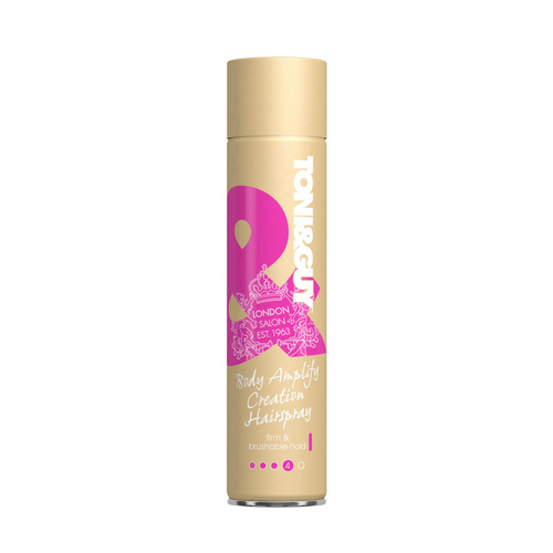 Toni&Guy Лак-спрей для волос сильная фиксация на целый день Body Amplify Creation Hairspray, 250 мл (Toni&Guy, Стайлинг)