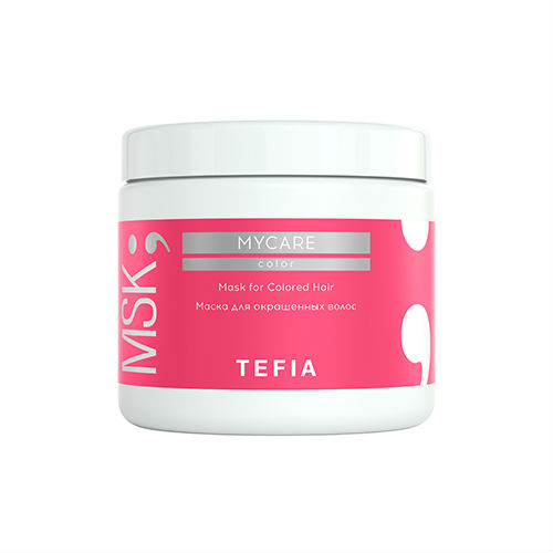 Tefia Маска для окрашенных волос 500 мл (Tefia, Mycare Color)
